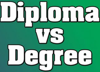Difference Between Diploma and Degree
